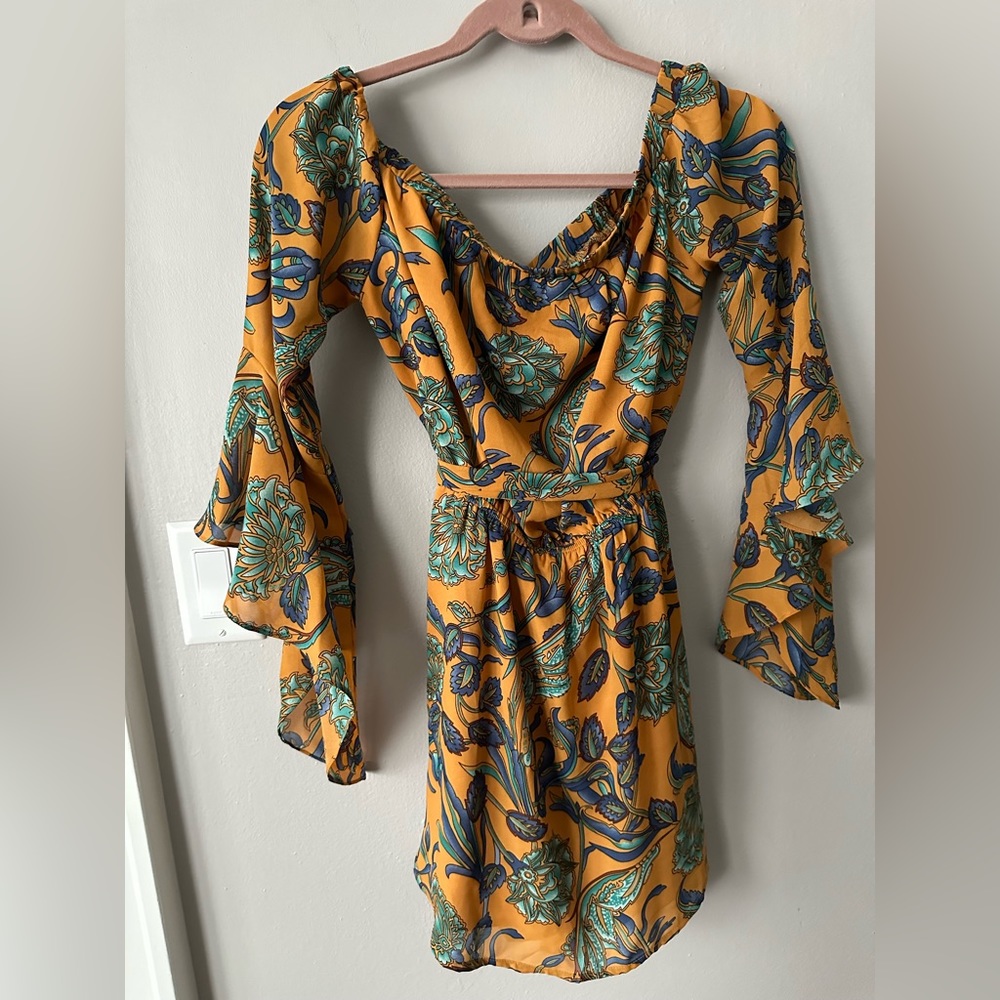 Akira Chicago off the shoulder dress